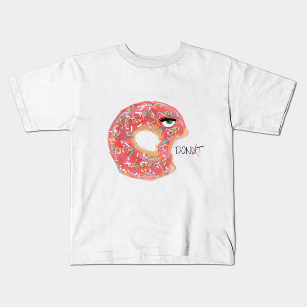 DONUT Kids T-Shirt by analydiego